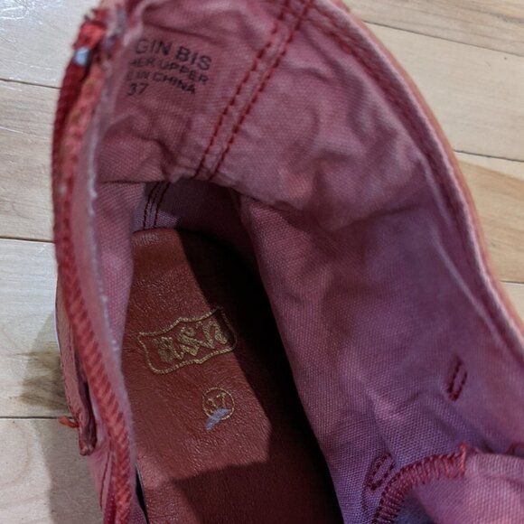 Ash | Women's Virgin buckle sneakers in Coral Leather - Picture 9 of 12